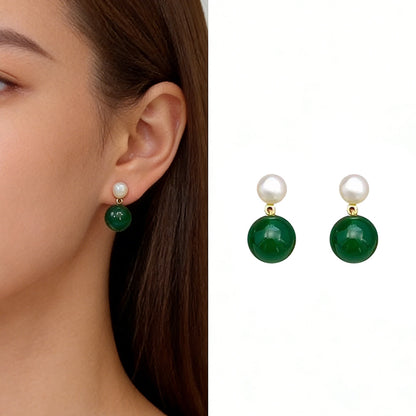 Boucles d’oreilles Halo Perlé