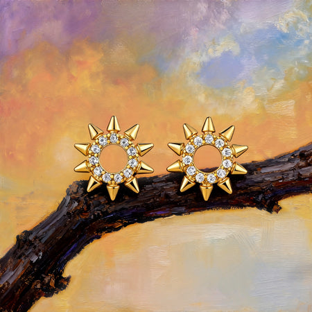 Clous d’Oreilles Soleil Radiant