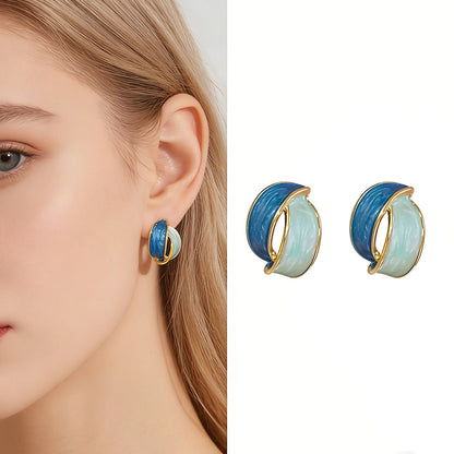 Clous d’Oreilles Trace Azur