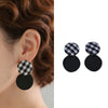 Boucles d’Oreilles Équilibre Textile