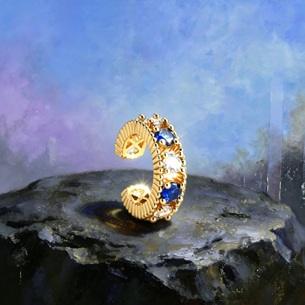 Ear Cuff Pavé Midnight