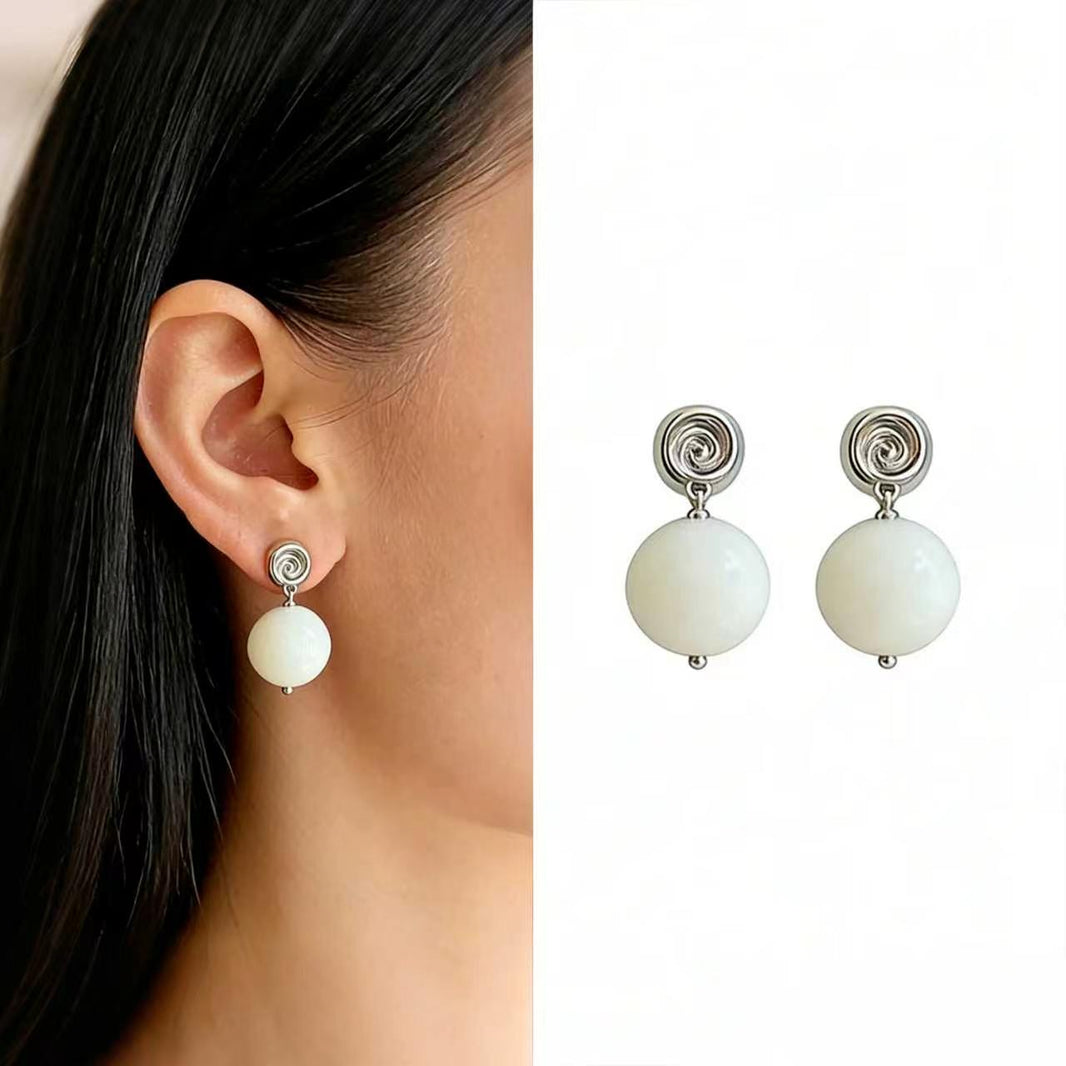 Boucles d’Oreilles Équilibre Spirale