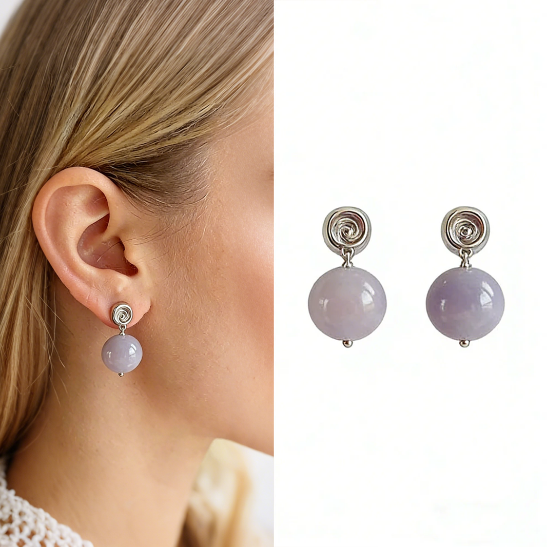 Boucles d’Oreilles Équilibre Spirale