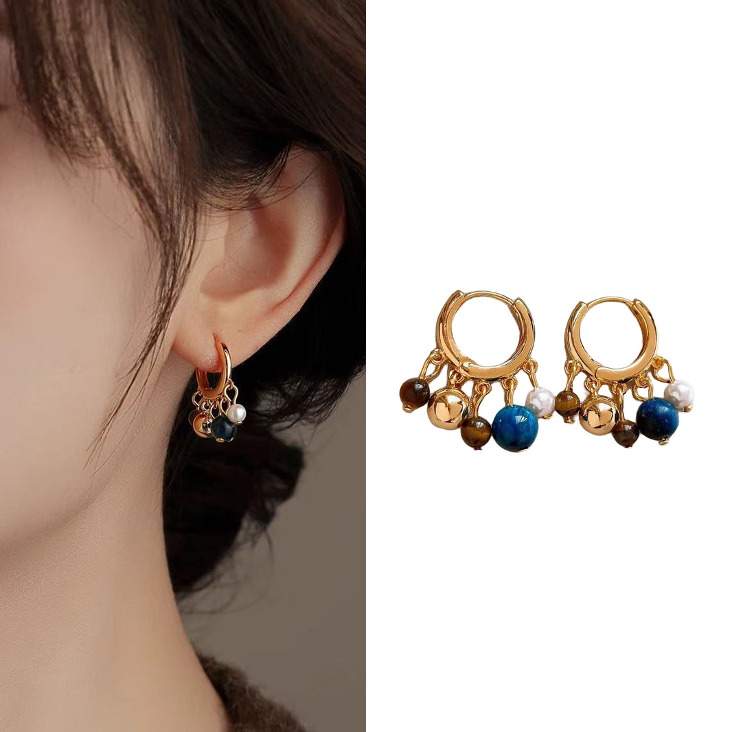 Boucles d’Oreilles Créoles Cluster Orbit