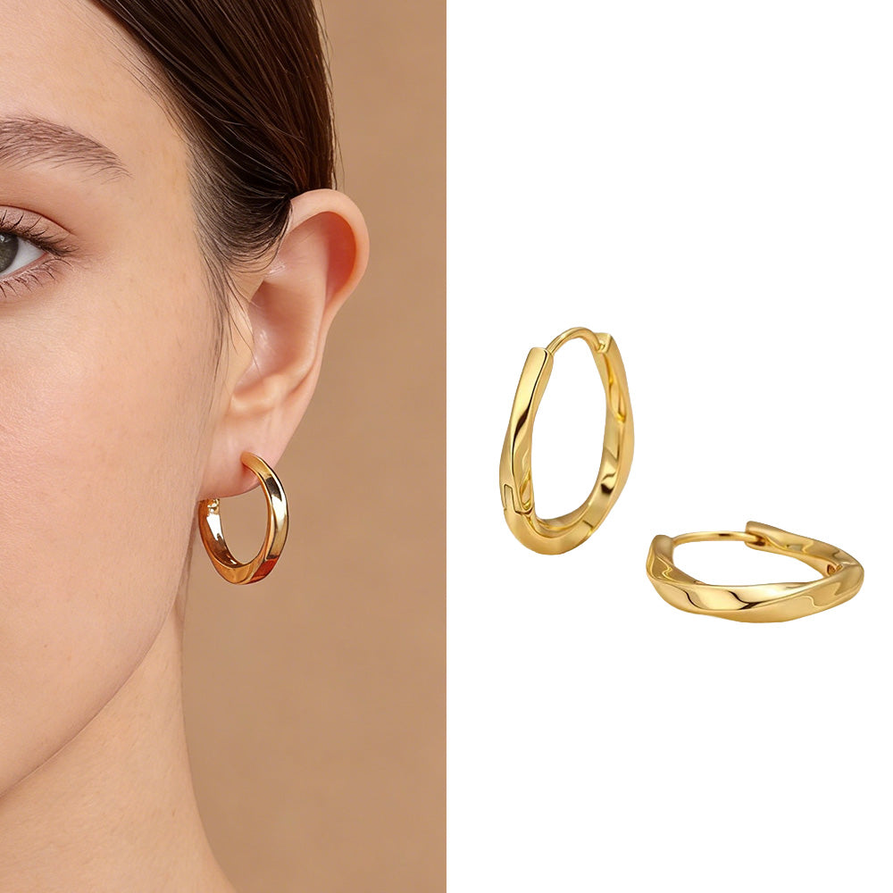 Boucles d’Oreilles Créoles Ligne Classique