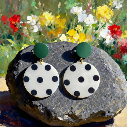 Boucles d’Oreilles Équilibre Pois