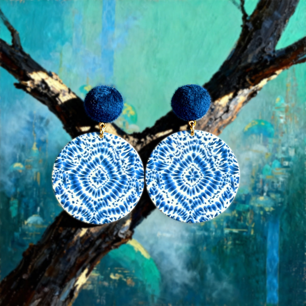 Boucles d’Oreilles Équilibre Mosaic