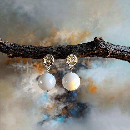 Boucles d’Oreilles Équilibre Spirale