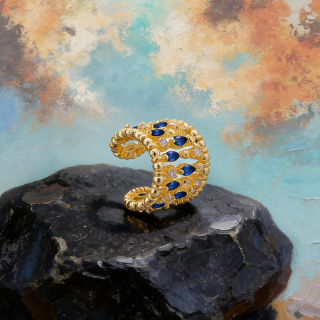 Ear Cuff Orbit Midnight