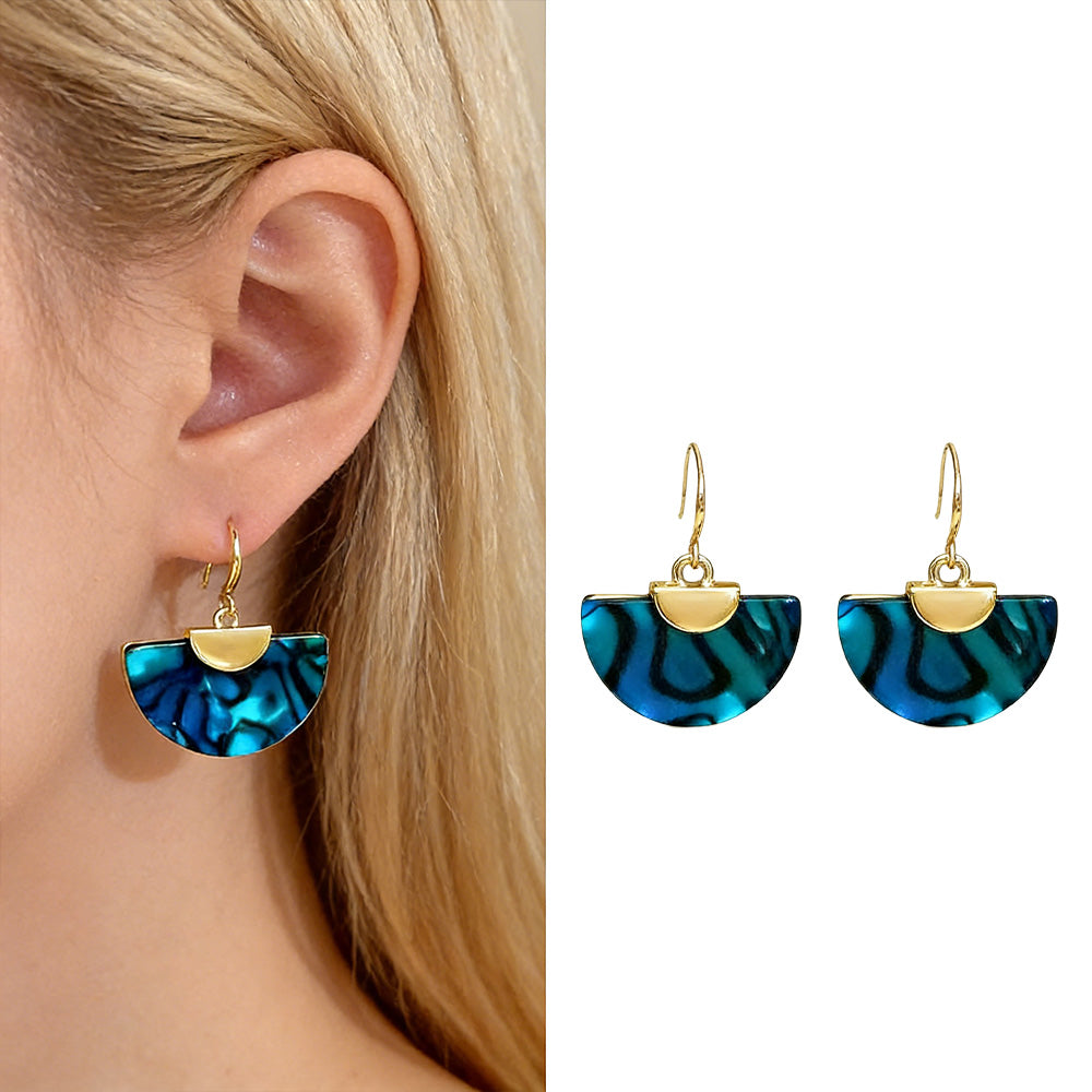 Boucles d’Oreilles Mosaic Verdant