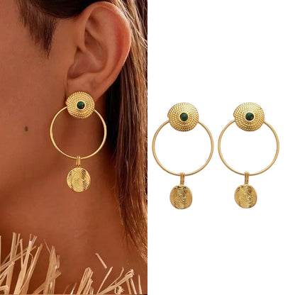 Boucles d’Oreilles Créoles Orbit Solaire