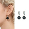 Boucles d’Oreilles Créoles Sphère Orbit