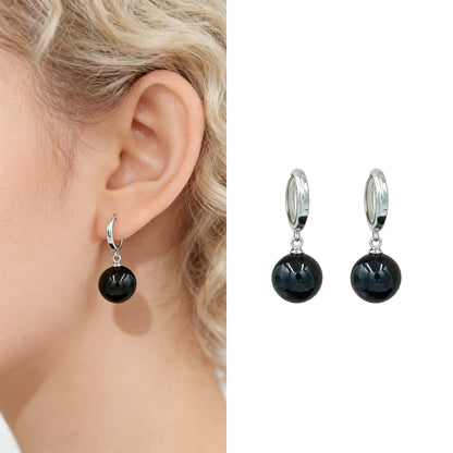 Boucles d’Oreilles Créoles Sphère Orbit