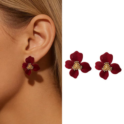 Boucles d’oreilles puces Fleur Bloom