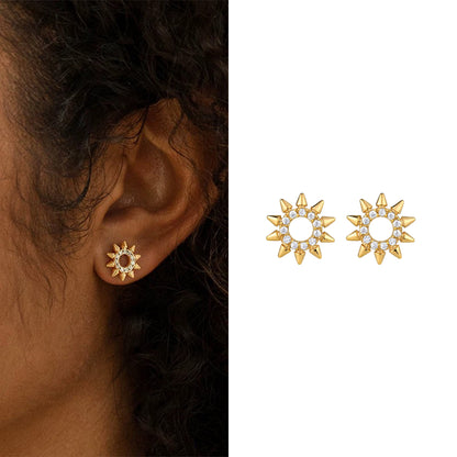 Clous d’Oreilles Soleil Radiant