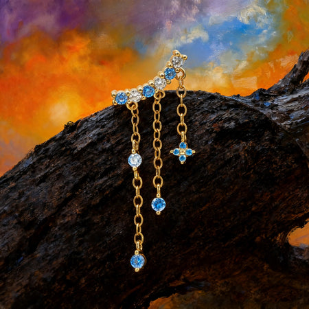 Boucles d’Oreilles Cascade