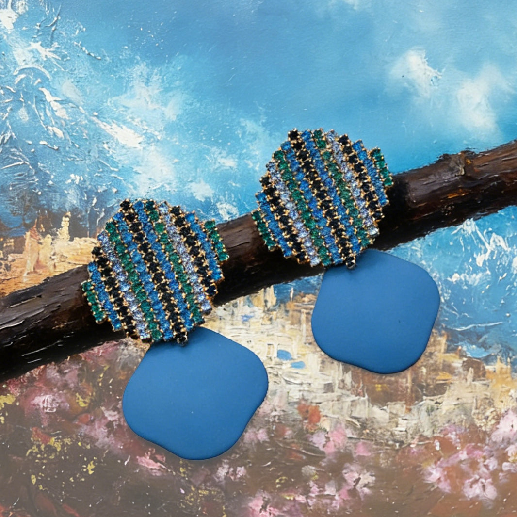 Boucles d’Oreilles Équilibre Texture