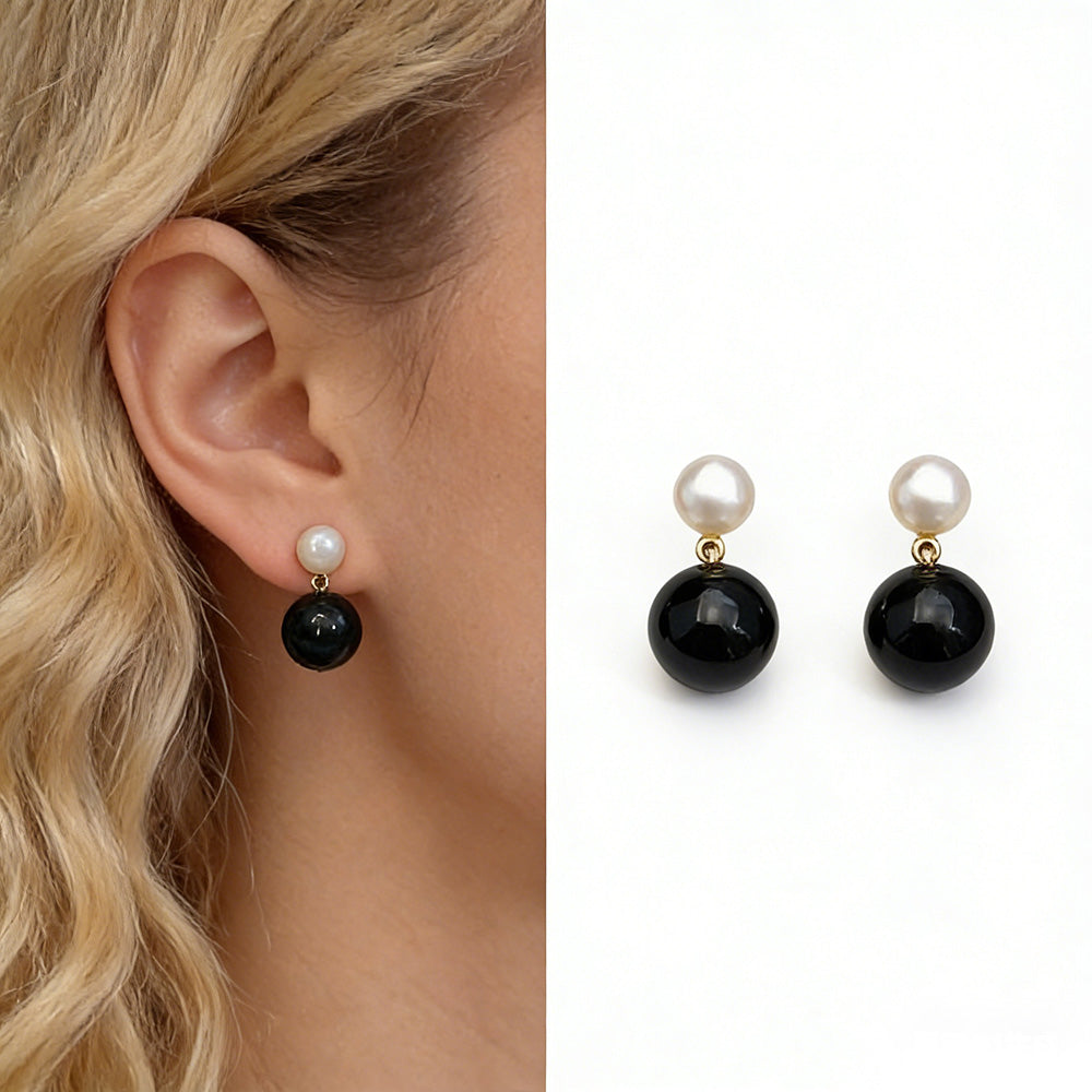 Boucles d’oreilles Halo Perlé