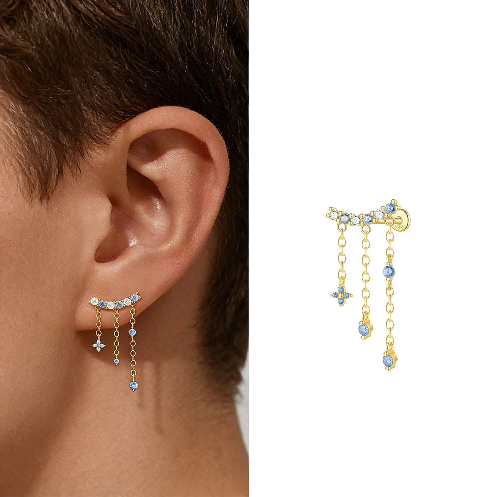 Boucles d’Oreilles Cascade